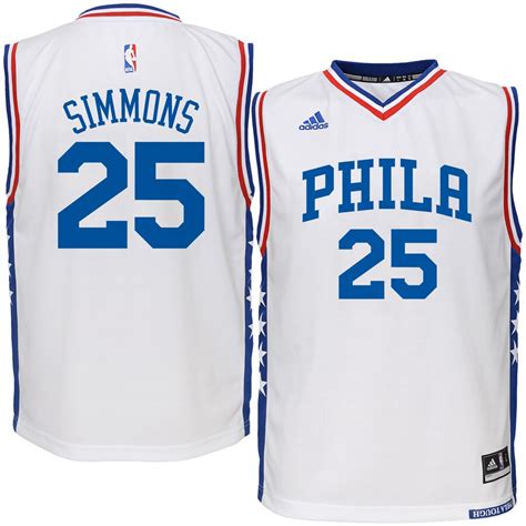 ben simmons philadelphia 76ers adidas youth replica jersey|ben simmons baseball jersey.